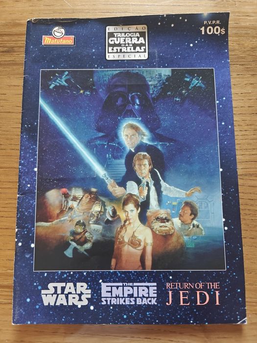 Caderneta Star Wars Trilogia - Edição Especial Matutano (1996/1997)