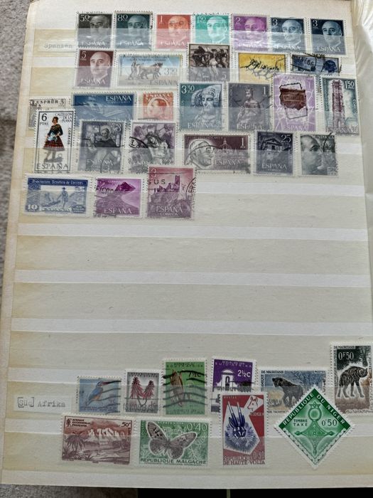 Znaczki klaser komplet