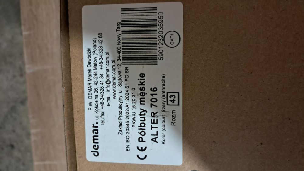 Obuwie robocze DEMAR