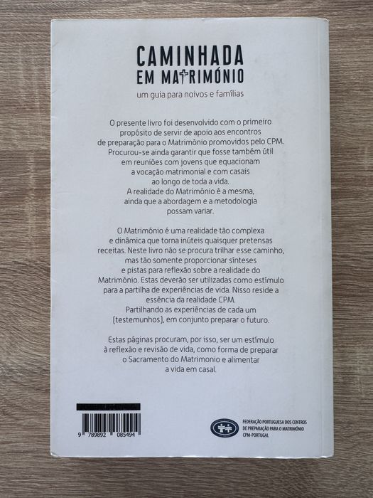 Livro Caminhada em Matrimónio