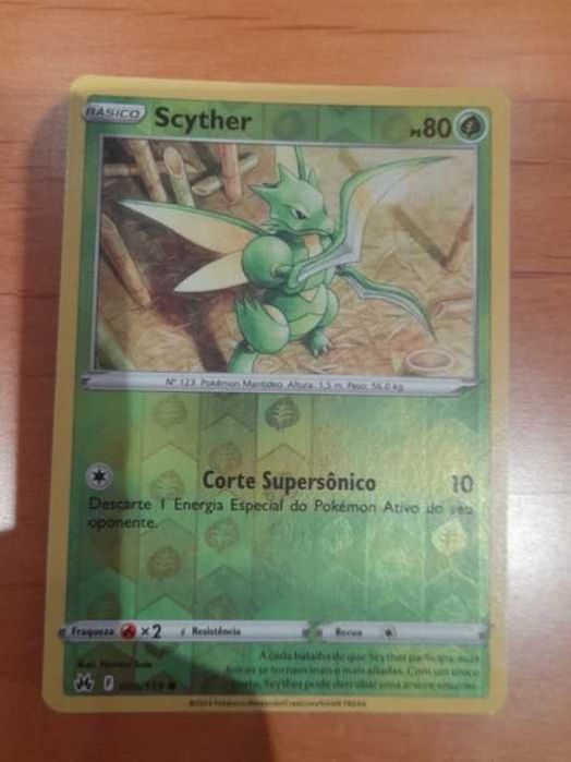 Carta de pokémon-scyther