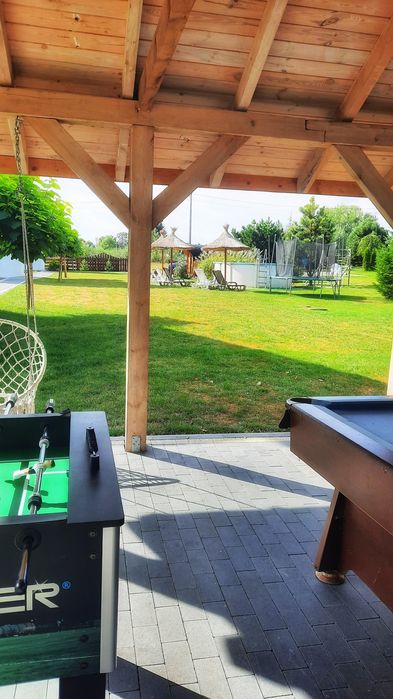 Domki letniskowe Mazury Giżycko nad jeziorem.Jakuzzi sauna w cenie