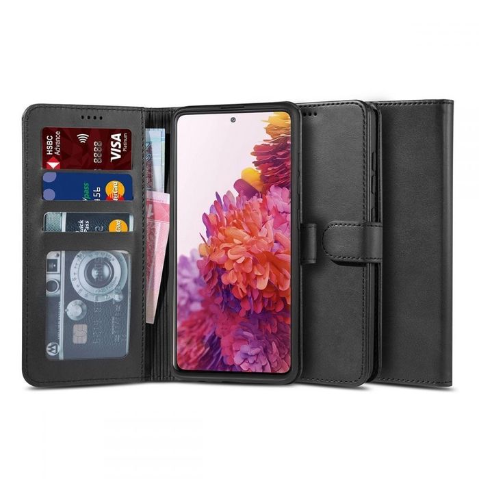 Etui Portfel Ii + Szkło Pełne Do Samsung Galaxy S20 Fe