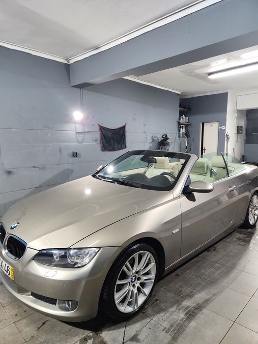 320i Cabrio automático em ótimo estado ful extras nacional Aceito reto
