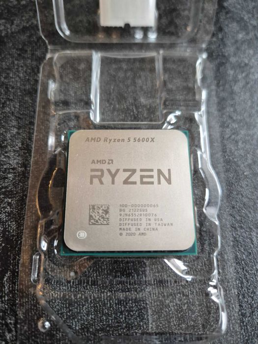 Procesor AMD Ryzen 5 5600X AM4 BOX nieużywane chłodzenie