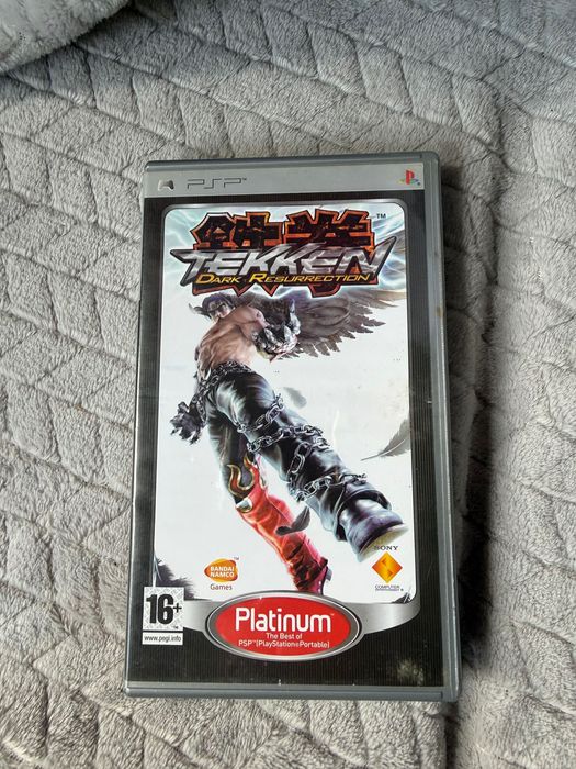 Pudełko i instrukcja PSP Tekken Dark Resurrection