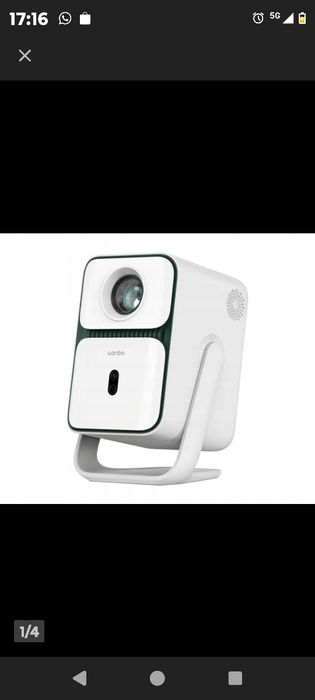 Nowy projektor Wanbo t2 ultra+ dodatki