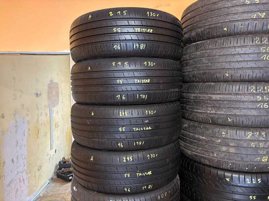 4X OPONY LETNIE 215/55R16 97W Tristar EcoPower 4 XL 6.6MM 2018R CAŁE!