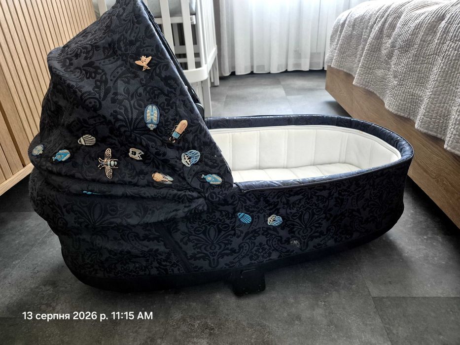 Дитяча люлька Cybex Priam Lux із дизайнерської колекції Jewels of Nature