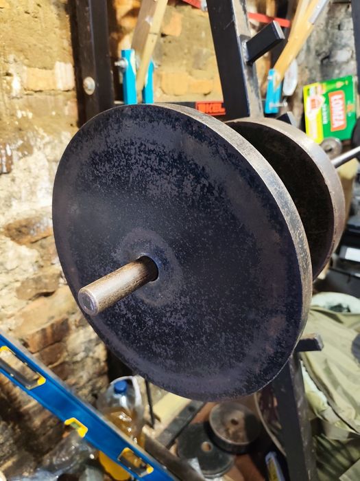 Obciążenie stalowe 160kg na siłownię