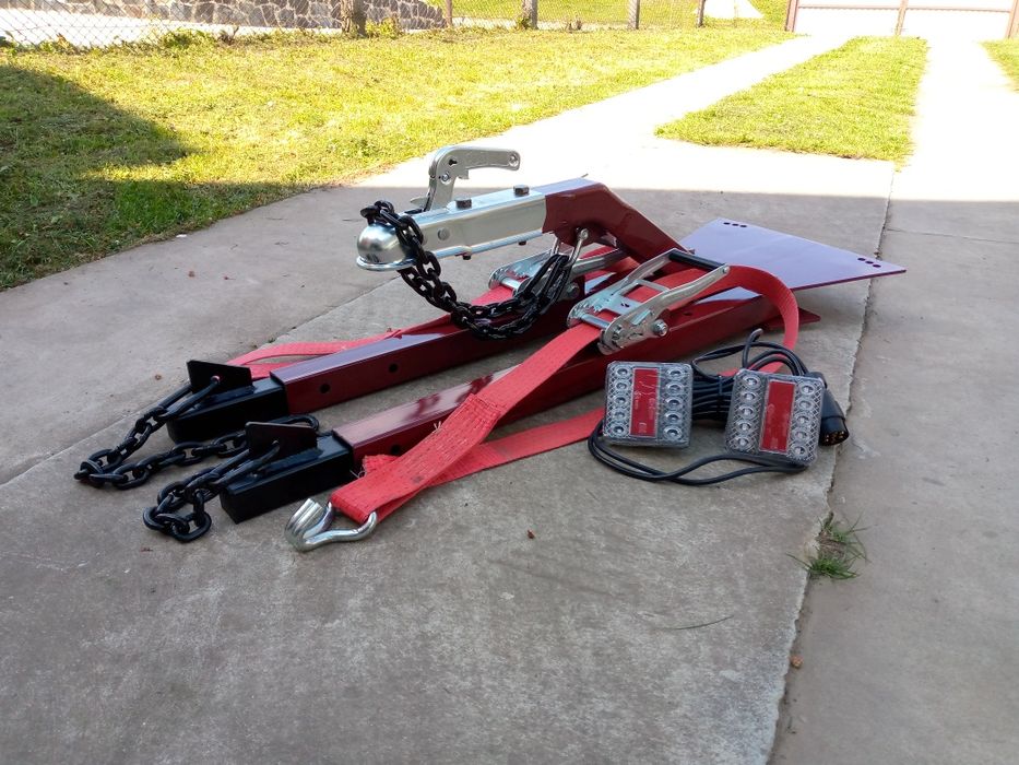 Жесткая сцепка Жорстка зчіпка Буксир Лавета Лафета Евакуатор