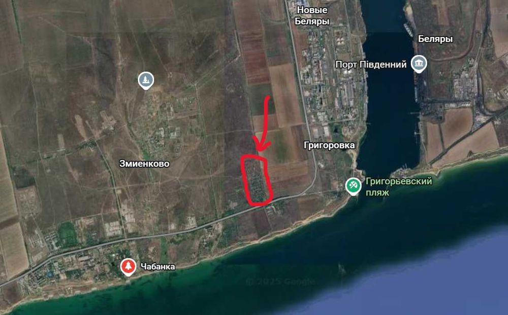 Продам участок с летним домиком рядом с морем
