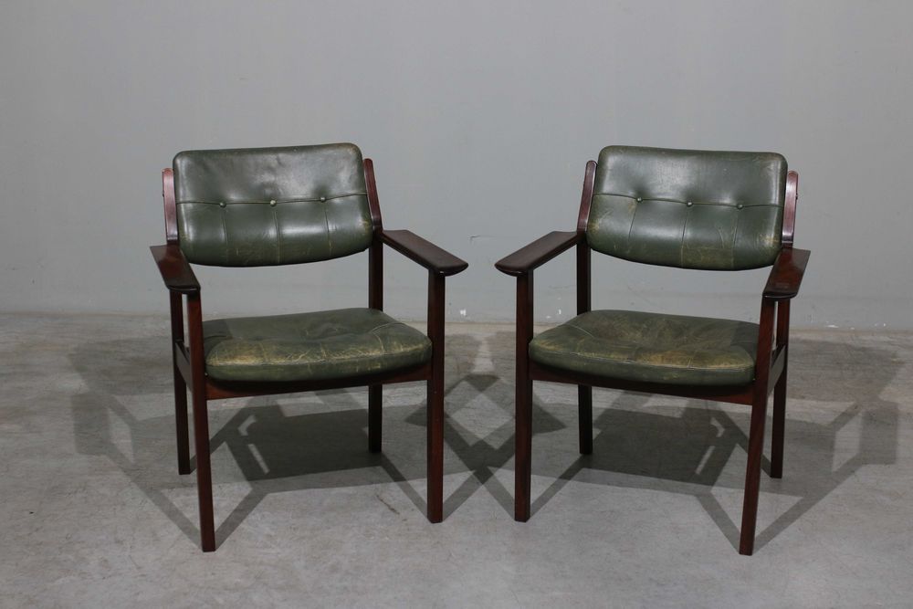 Par de cadeirões Arne Vodder em pau santo | Danish Design