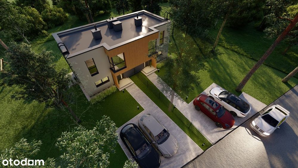 Powierzchnia całkowita 107,19m2 Duże działki BliskoGrodziskaMaz i WKD