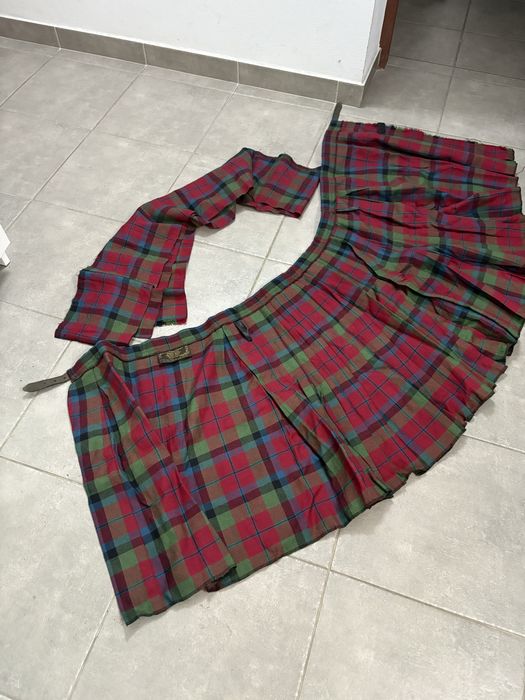 Oryginalny szkocki kilt Celtic Craft Centre – tartan wełniany, Szkocja