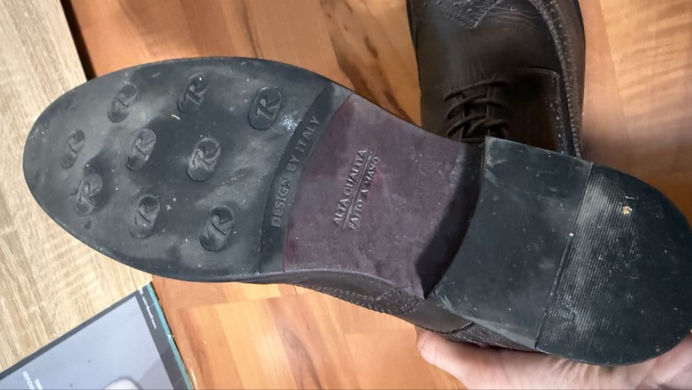 Чоловічі шквряні туфлі, 41 розмір