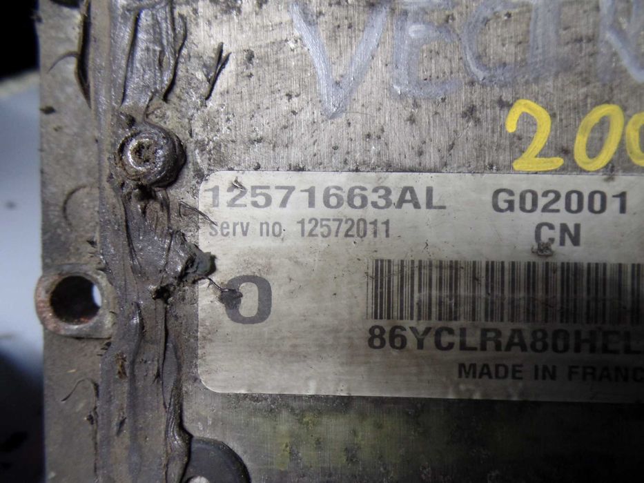 Cze66 Sterownik silnika komputer opel vectra 2.2 wysyłka