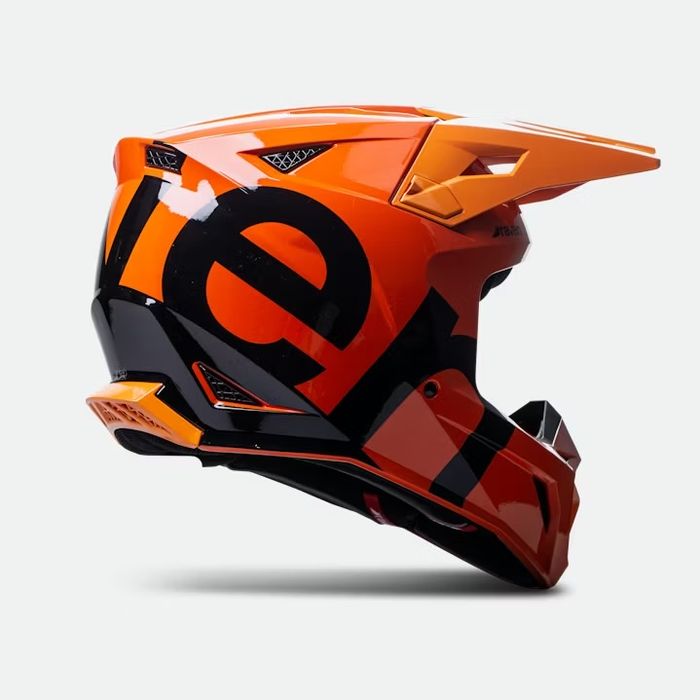 Кросовий мотошолом Raven Onyx Orange