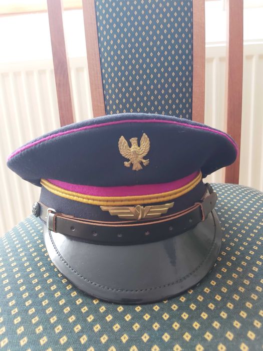 Czapka pkp kolejarza