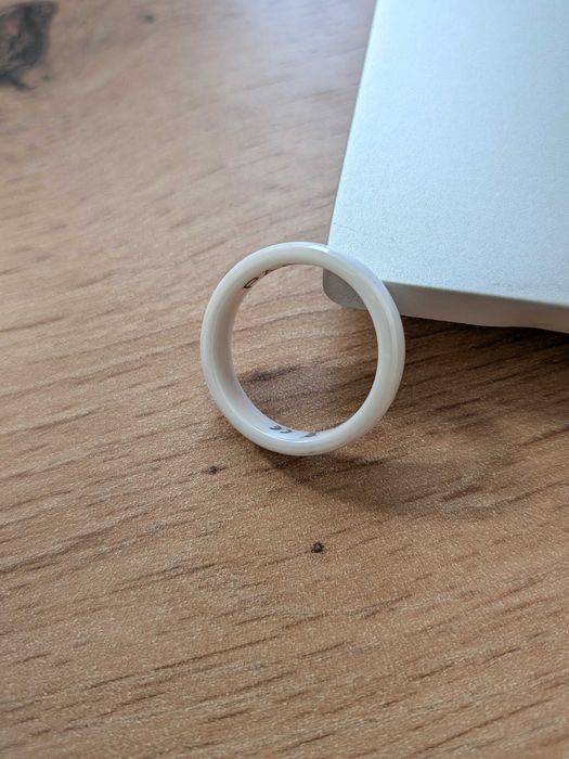 Obrączka płatnicza biała PAGOPACE rozm. 10