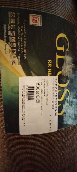 Carpete de sala, escritório, corredor 200×290