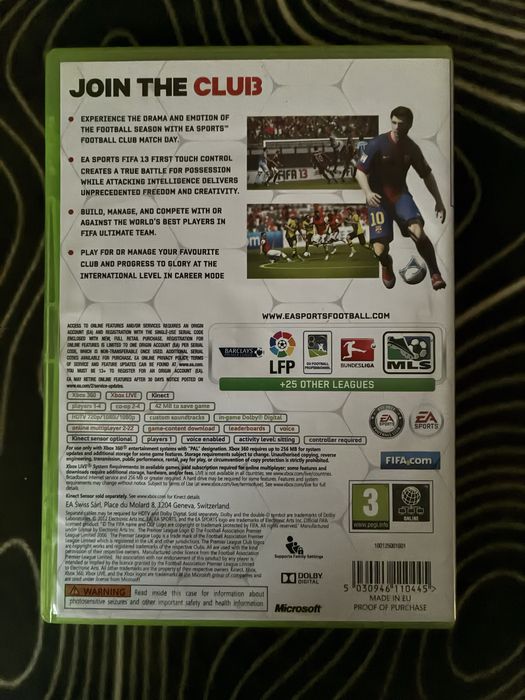 FIFA 13 xbox 360 original