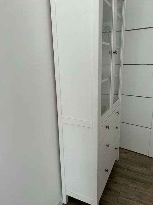 Witryna Hemnes biała