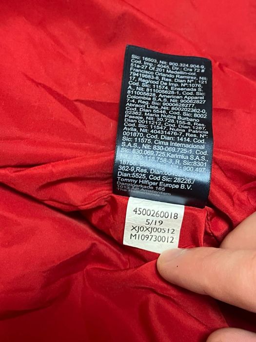 Пуховик Tommy Hilfiger