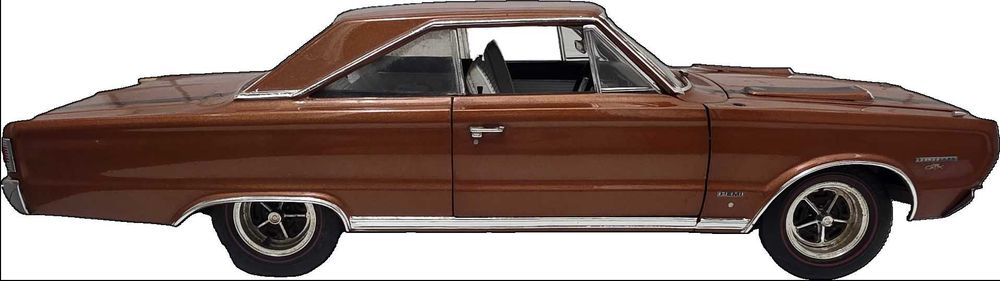 Model 1:18 Diecast Promotions 1967 Plymuth GTX