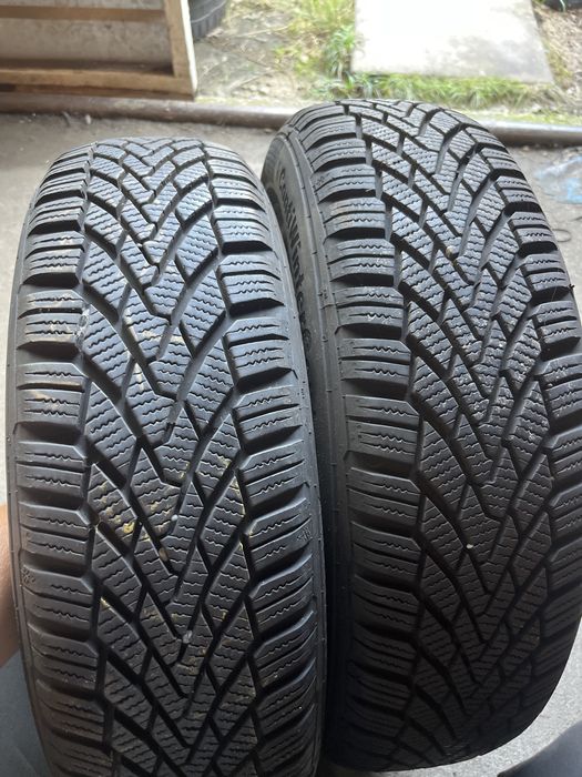 2x 165/65/15 Continental WinterContact TS850 idealny stan 7,5mm zimowe