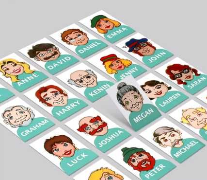 Вгадай хто я настільна гра головоломка Who I Am