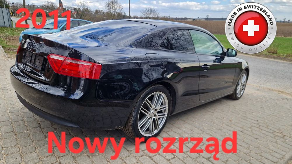 Audi A5 Coupé S-Line ze Szwajcarii