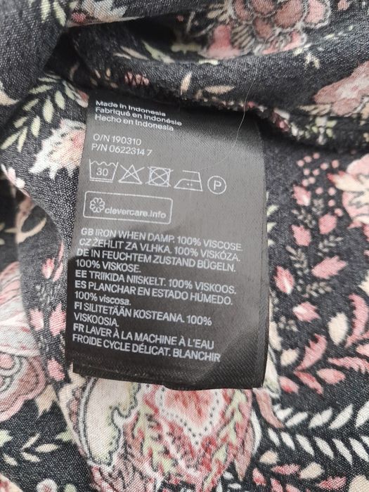 Bluzka z kimonowym rekawkiem h&m rozm.36