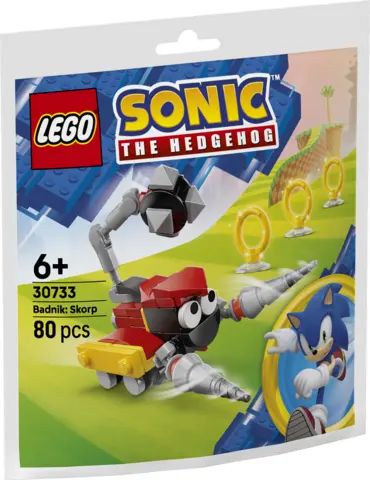 Lego Sonic Badnik Skorp 30733. Lego. Nowy Produkt