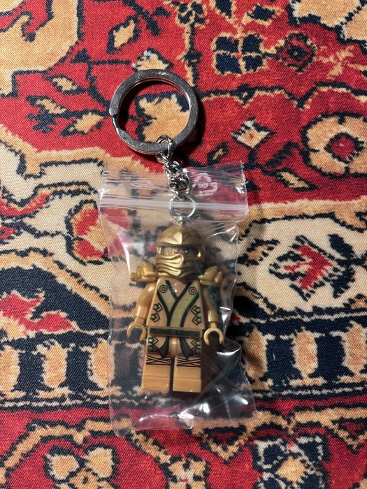 Złoty Lloyd Lloyd breloczek Lego ninjago