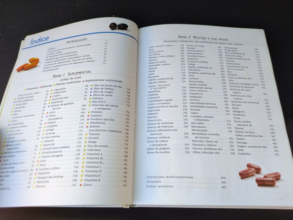 O Poder Curativo das Vitaminas e dos Minerais