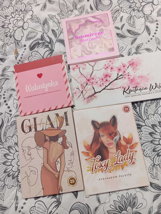 Zestaw palet cieni glamshop