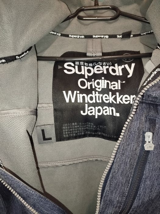 Чоловіча демисезонна куртка відомого бренду Superdry Original Windtrekker Japan p.L