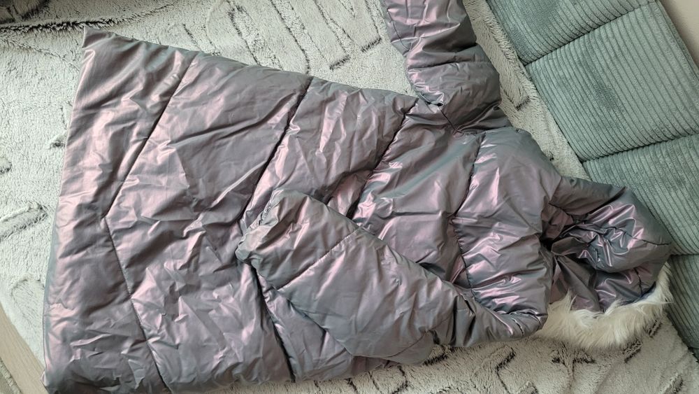 Płaszcz zimowa 134 cm