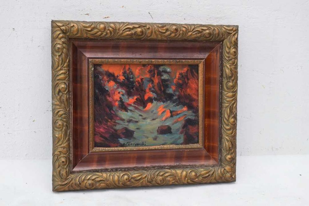 A. Gierymski - unikalny stary obraz olejny