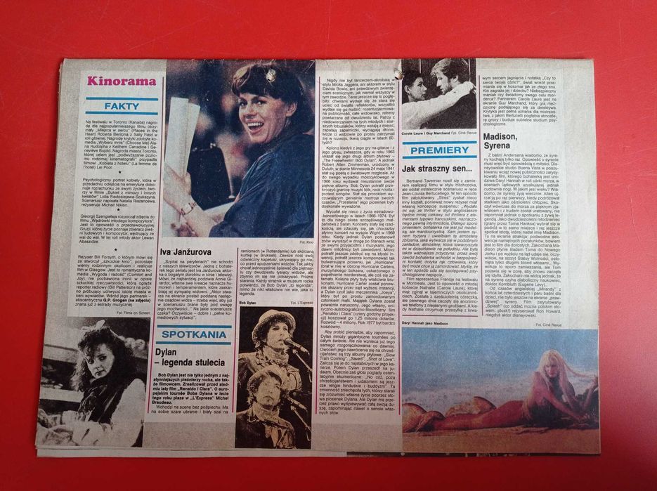Magazyn ilustrowany FILM nr 44, 28 października 1984, E. Starostecka