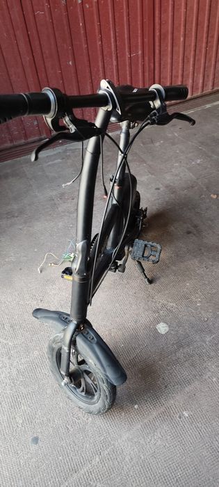 Bicicleta dobrável elétrica roda 12 CMS