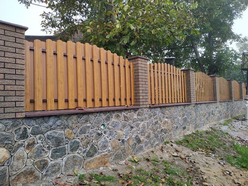 Штакетник  Штахетник Паркан з Штахет Металеві Штахети Київ
