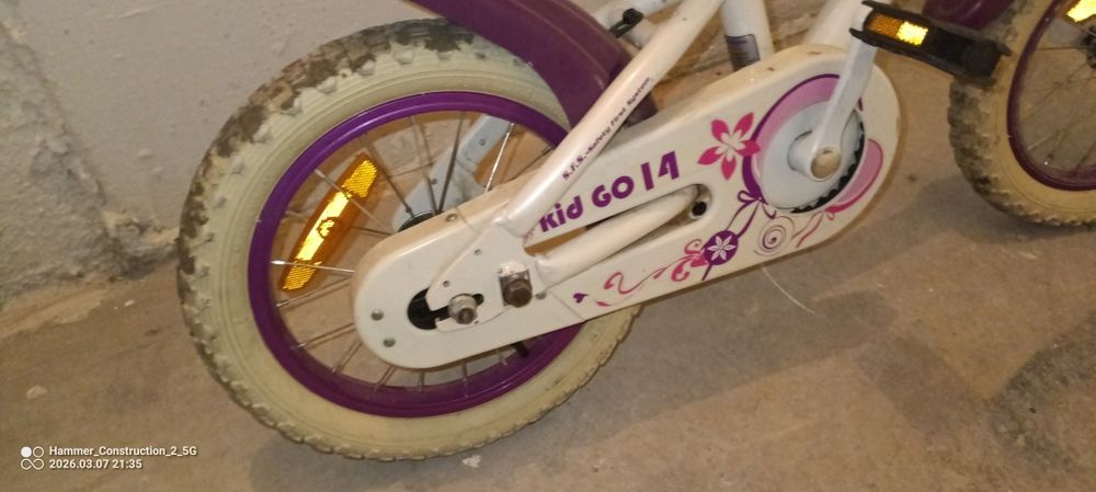 Rower wheeler dziecięcy KID GO 14