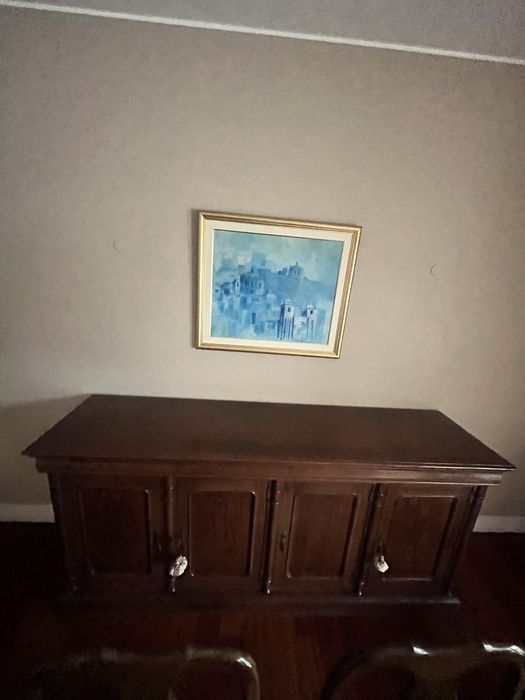 Aparador clássico inglês em madeira maciça – sala de jantar