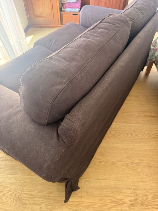 Sofá Ikea azul marinho