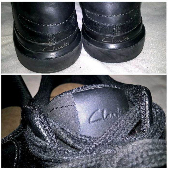 Кроссовки Clarks Англия кожаные кеды 41.5-42 размер