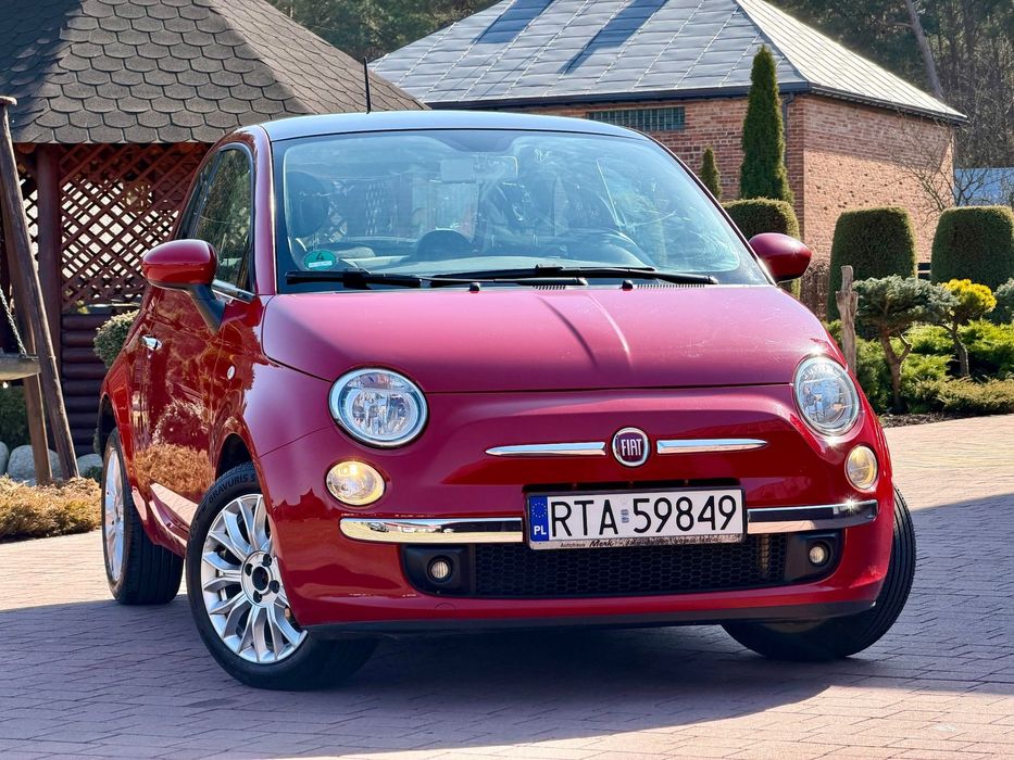 Fiat 500 świeżo sprowadzony z Niemiec