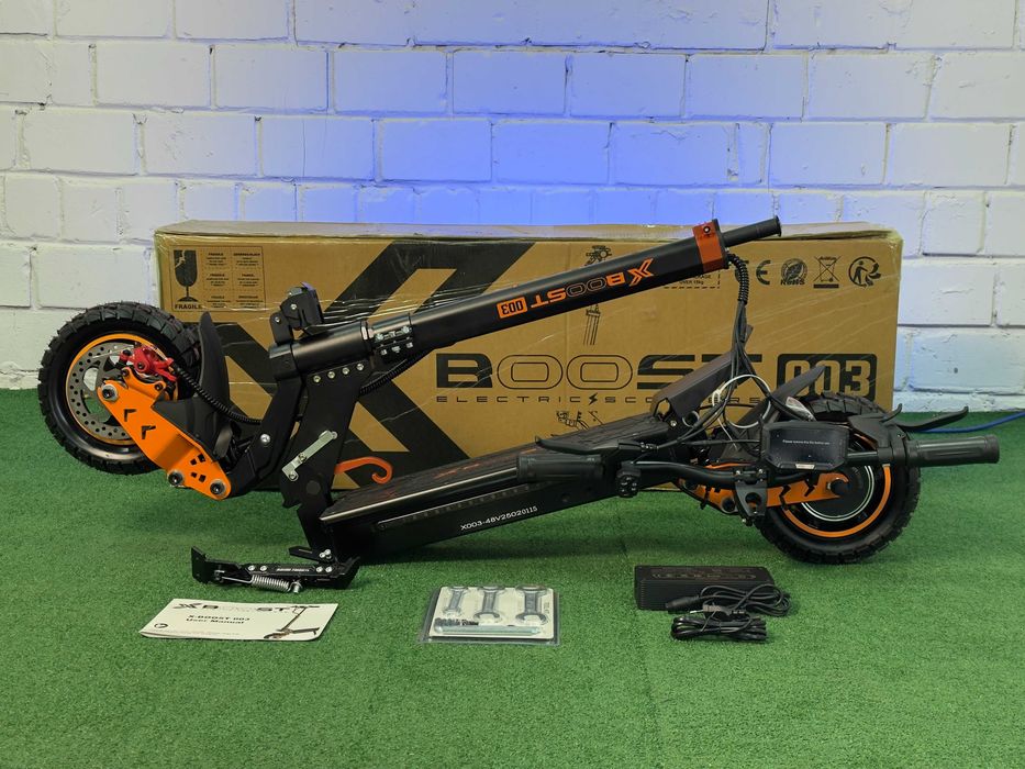 Електросамокат з сидінням X-BOOST THREE GEN1 (1000 Вт, 20А*год) 2026 X
