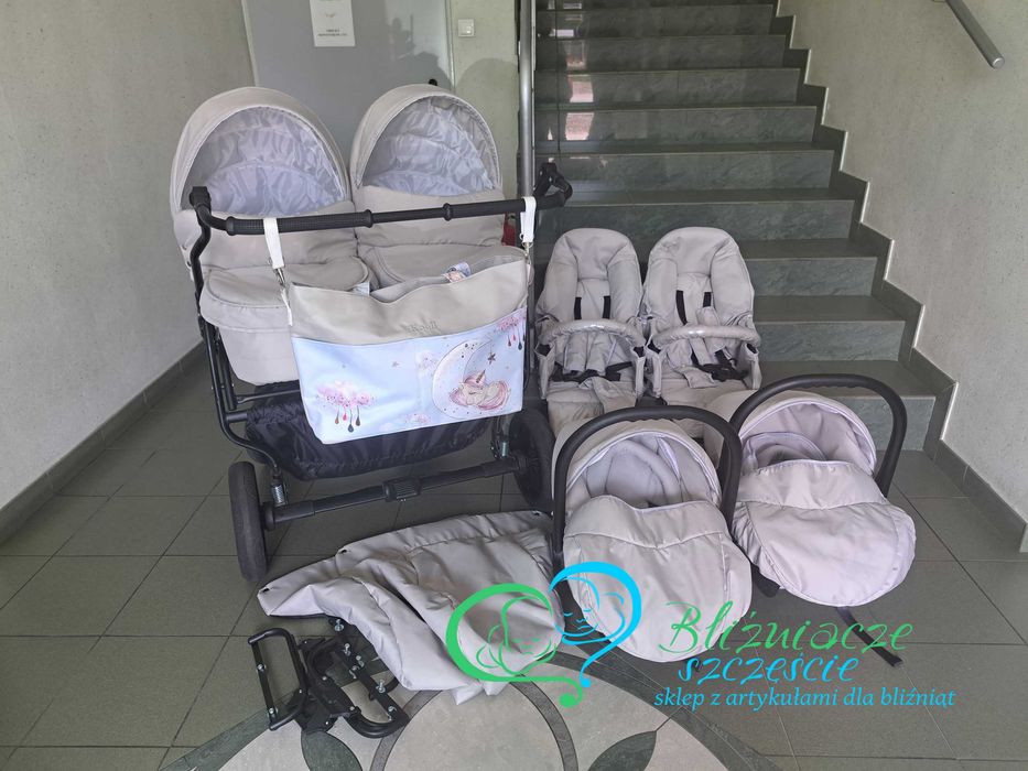 Mikado Duo Lux 3w1 dla bliźniąt KOMIS